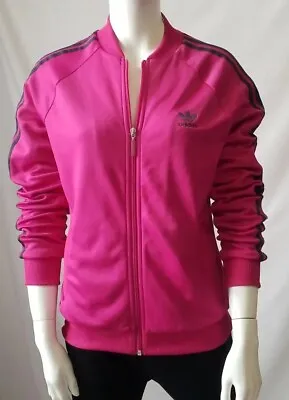 $39 • Buy  Adidas Pink Zip Front Track Jacket