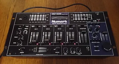£49.95 • Buy Numark DM1685  4 Channel Preamp - Digital Sampling Mixer UNTESTED 