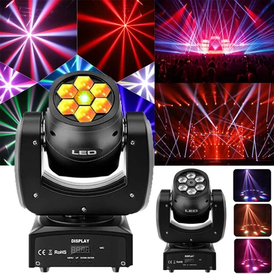 £59.99 • Buy 100W LED Bee Eye Moving Head Stage Lighting Strobe DMX Party Bar Disco DJ Light