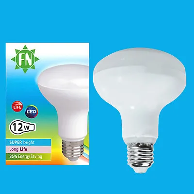 12W LED R80 E27 Reflector Spot Light Bulb Daylight White 6500K Lamp 1000 Lumen • £3.99