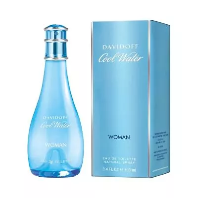 Davidoff Coolwater Woman Eau De Toilette Spray 100Ml **Brand New** • £24.50