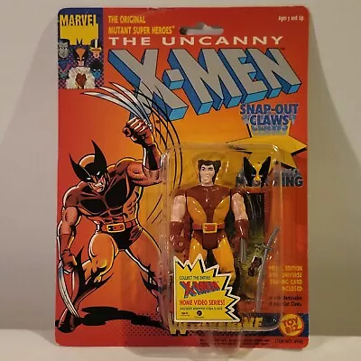 The Uncanny X-Men Wolverine Action Figure Snap Out Claws Toybiz 1993 New • $24.99