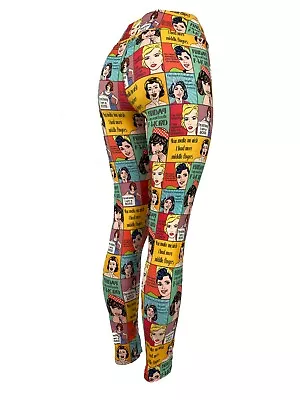 Vintage Boss Lady Saying! Leggings Multiple Soft Sizes With POCKETS • $19.97