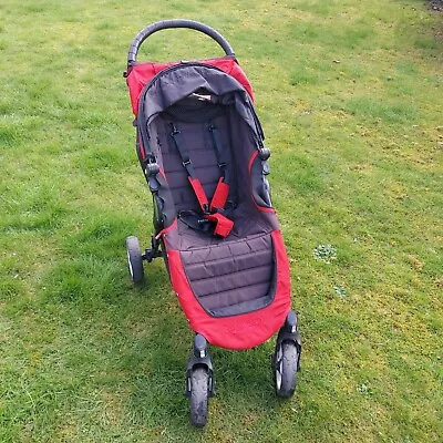 Baby Jogger City Mini 4 Wheel Single + Canopy Foot MuffRain Cover & Travel Bag • £140