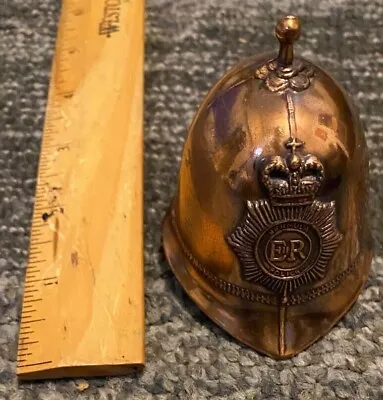 Vintage 1950's Copper Bell Bermuda Police Hat Custodian Helmet Er • $13.40