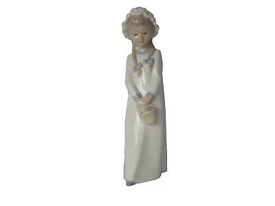 Lladro Zaphir Figurine Porcelain Girl Coletas Made In Spain Handmade Mañana New • $62.47