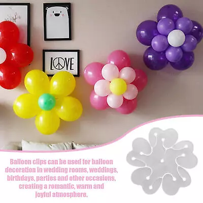 20pcs Balloon Clips Balloon Garland Kit For Decor Balloon Arch Column Stand • $12.28