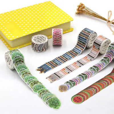 £2.63 • Buy 1 Roll Scrapbook Paper Washi Tape DIY Stickers Petals Masking Album Craft Tape