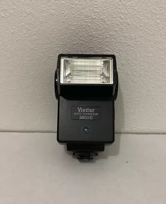 VIVITAR 2800-D Camera Flash Auto THYRISTOR Shoe Mount Flash For Camera • $15.99