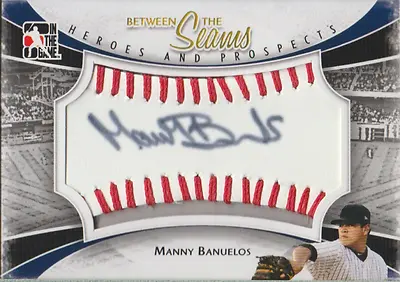 Manny Banuelos 2011 In The Game Between The Seams Autograph Auto Card BTS-MB • $25