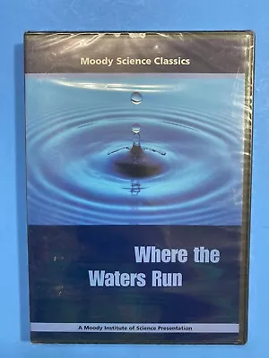 Where The Waters Run Moody Institute Science Presentation DVD - Loose Disc - NEW • $9.99