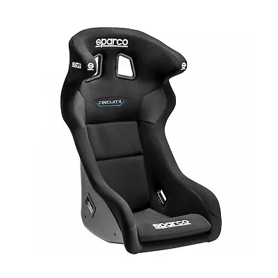 Genuine Sparco CIRCUIT II QRT Fibreglass Seat (FIA Homologation) • $1164.20