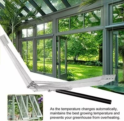 £13.99 • Buy Solar Heat Sensitive Automatic Greenhouse Agricultural Window Opener Auto Vent