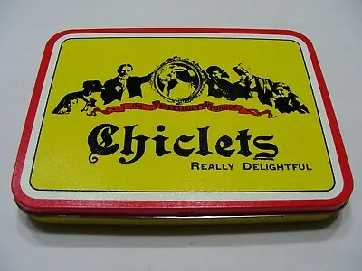 Chiclets Tin - Vintage 5 3/4  X 4 1/4  -   On Everybody's Tongue  • $4.49