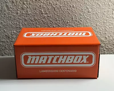 🔥 IN HAND- Matchbox Lamborghini Centenario Mattel Creations Free Shipping ! 🔥 • $29.95