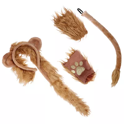 £11.98 • Buy 1 Set Of Costumes Props Party Favor Kids Lion Dress Up