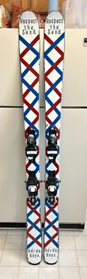 $49.99 • Buy Pair Of Line Sick Day Twin Tip All-Mountain 180cm Snow Skis + Look Bindings