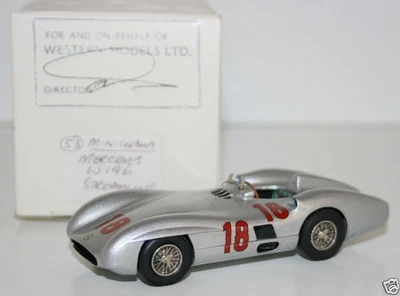 £249.99 • Buy WESTERN MODELS MIKE STEPHENS 1st PROTOTYPE MODEL MINICHAMPS MERCEDES W196 S/LINE