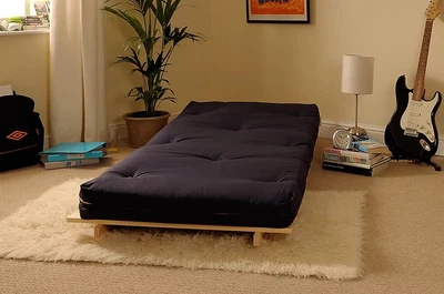£80 • Buy Futon Sofa Bed - Double (Navy Colour) - Kyoto