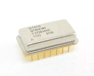 Q-Tech 7.3728MHz Crystal Oscillator - QT6HC9M-7.3728MHZ / QT6HC9M • $349.99