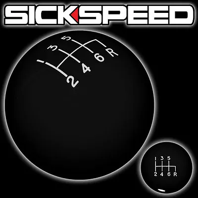 Black Ol' Skool Shift Knob For 6 Speed Short Throw Shifter Selector 10x1.25 K09 • $33.90