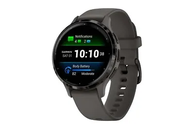 Garmin Venu 3S Smartwatch - 41mm Pebble Gray Case And Silicone Band - Brand New • $639