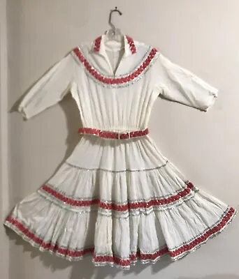 Vintage Square Dance Dress Skirt Outfit Rockabilly Country • $39.99