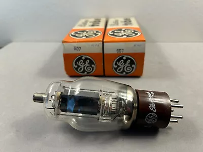 GE 807 RF/Audio Power Vacuum Tube Lot Of 2 Tested • $16.50