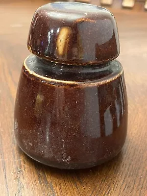 Vintage Brown Porcelain  Pony  Insulator • $8