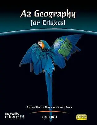 A2 Geography For Edexcel Student Book-Digby BobHurst CatherineChapman Russe • £3.49