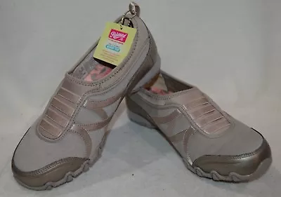£38.28 • Buy Skechers Women's Relaxed Fit Bikers Satin Dream Taupe Slip-On Shoes-Size 6.5 NWB