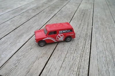 Matchbox Mattel Red Austin Mini Van With BENZ Labels In Near Mint Condition. • £1.95