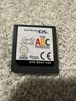 £2 • Buy Agatha Christie - The ABC Murders  Nintendo Ds Game Cartridge Only 