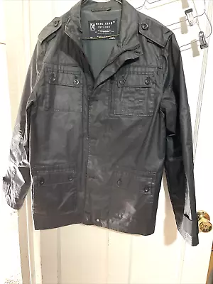 Men's Marc Eckō Cut & Sew Black Polyurethane Jacket Medium￼ Men’s • $20.99