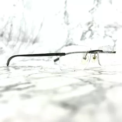 Magnivision WL1011 AL 12 MOV Gray Eyeglasses Frames Rimless • $8.98