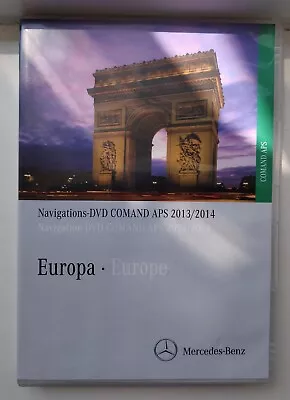 Genuine Mercedes Comand Aps Sat Nav Navigation Dvd Disc V14.0 2013-2014 Europe  • £24.99