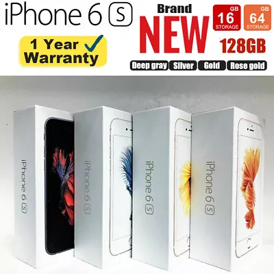 $329.99 • Buy Sealed NEW Apple IPhone 6S Plus /6S Unlocked 64GB 128GB Smartphone~1 Yr Warranty