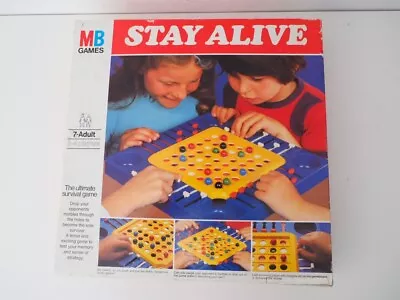 Stay Alive. MB GAMES. Vintage. The Ultimate Survival Board Game 1975 ~ Complete • £12.99