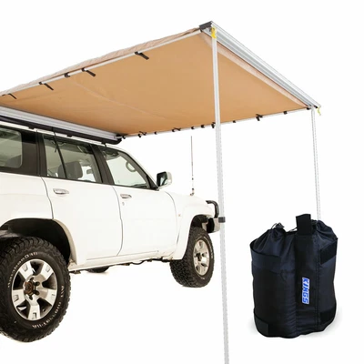 $150.51 • Buy Kings 2.5x2.5m Awning + Sand Bag (pair) Side Camping Shades Tents Trailer Side