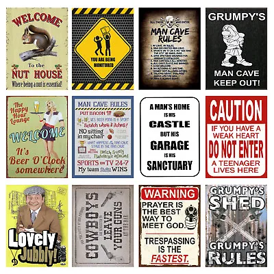 £3.07 • Buy Funny, Retro Metal Signs/Plaques, Cool Novelty Gift, Quotes 3