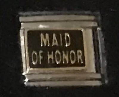 Maid Of Honor Wholesale Italian Charm Enamel Link 9MM K16 • $15