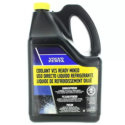 Volvo Penta New OEM Coolant - 5 Liters (1 Gallon) 22567314 • $46.99