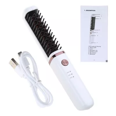 Hair Dryer Brush Electric Blow Rotating Hot Air Comb Negative Ionic Hair Styler • $40.92