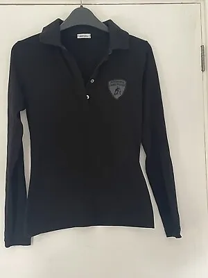 Automobili Lamborghini Womens Black Xs Long Sleeve T-shirt • £22