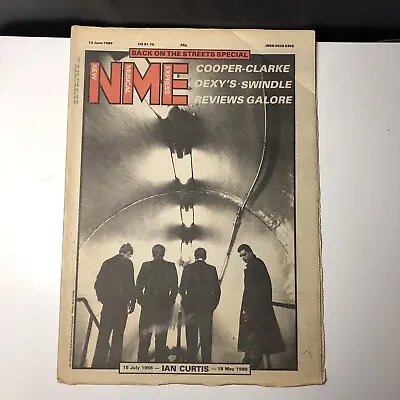 New Musical Express [NME] - 14 June 1980 Ian Curtis Commemorative Issue (NME2) • £79.99