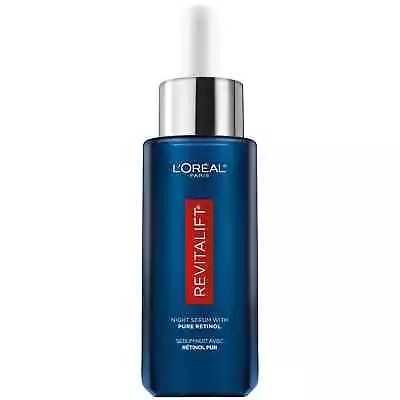 L'Oreal Paris Revitalift Night Serum With Pure Retinol Serum 1 Oz / 30 ML • $18.88