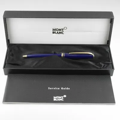 Montblanc Generation Blue GT Ballpoint Pen (used) With Box FREE SHIPPING • $169