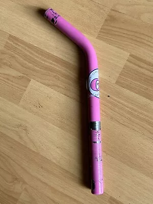 Old School Pink GT BMX Freestyle Lay Back Seat Post 22.2 Pre Stamp Pro Performer • $46