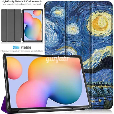 Case For Samsung Galaxy Tab A7 10.4 A 10.1 S6 Lite 10.4 S7 Leather Smart Cover • £15.98