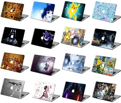2in1 Cartoon Pattern Rubberized Hard Case Cover For Macbook Pro Air 11 13 15 16 • $17.99